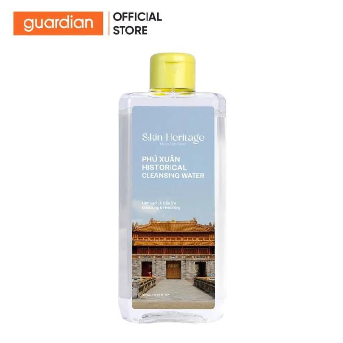 Nước Tẩy Trang Phú Xuân Làm Sạch Sâu Và Cấp Ẩm S:kin Heritage 320Ml  Guardian Việt Nam