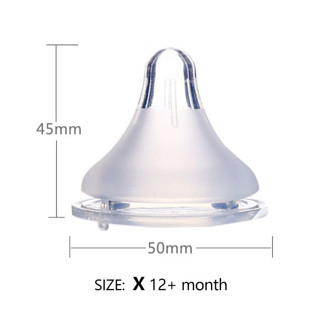 Puting Susu Teat Baby Puting Botol Susu baby Wideneck Nipple for Pigeon Anti Colic Anti Tumpah Soft Teat