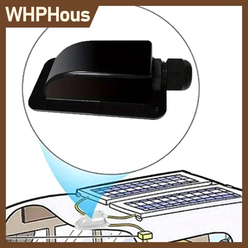 WHPHous กล่องต่อมเข้าลวดคู่แผงโซลาร์เซลล์หลังคาสายเข้ากล่องต่อมสาย motorhome ช่อง RV เรือยอชท์อุปกรณ์เสริมรถยนต์ใหม่ ราคา 55 บาท*ส่งฟรี