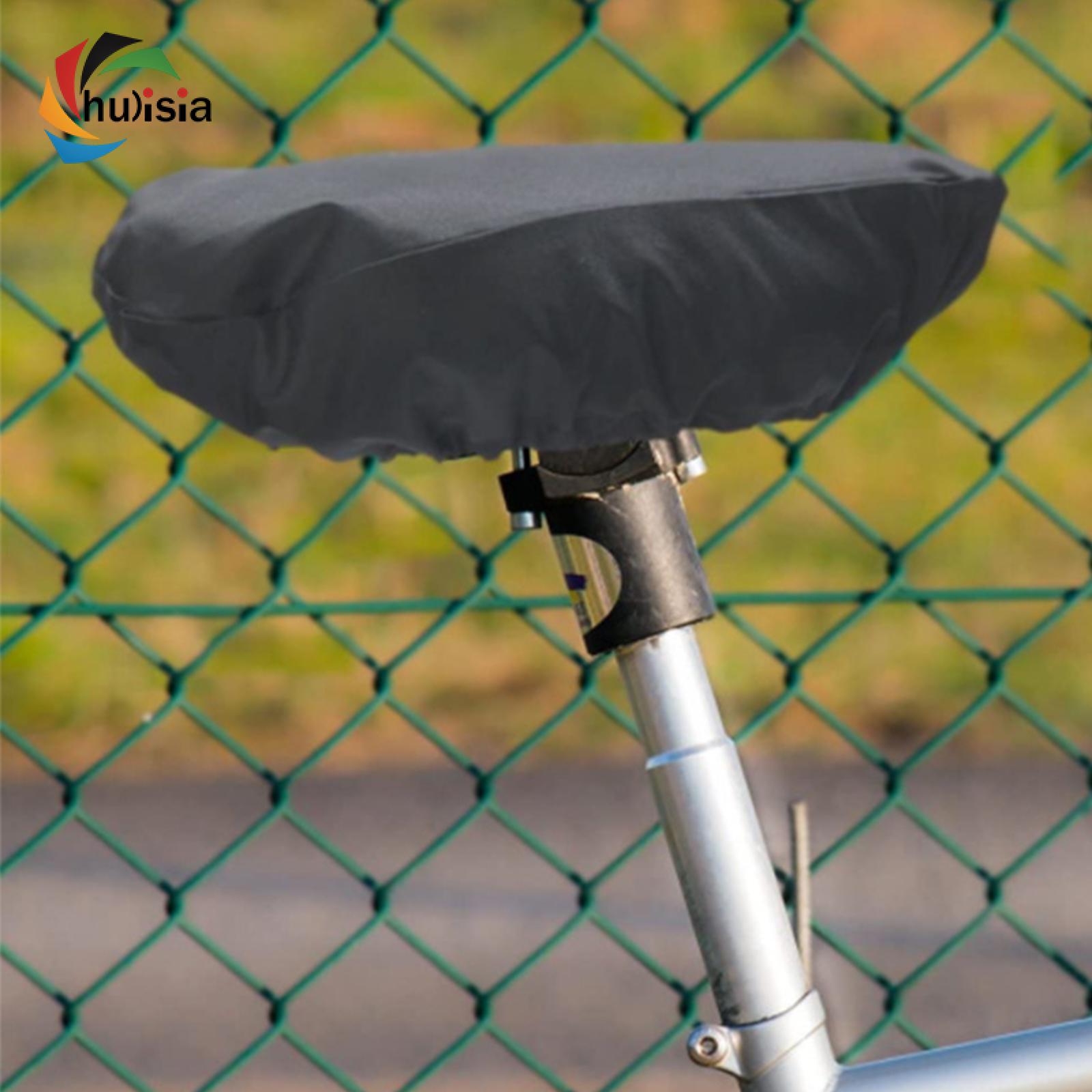 chulisia Bike Seat Cover Bike Seat Protector with Drawstring Oxford Cloth