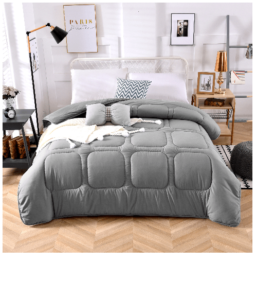 GHBathroom_Mall TRUFFLE ESSENTIAL ผ้านวม ขนาด 3.5 ฟุต รุ่น GJ08 ลีเทา ร้านค้าเเนะนำ ราคา 708 บาท*ส่งฟรี