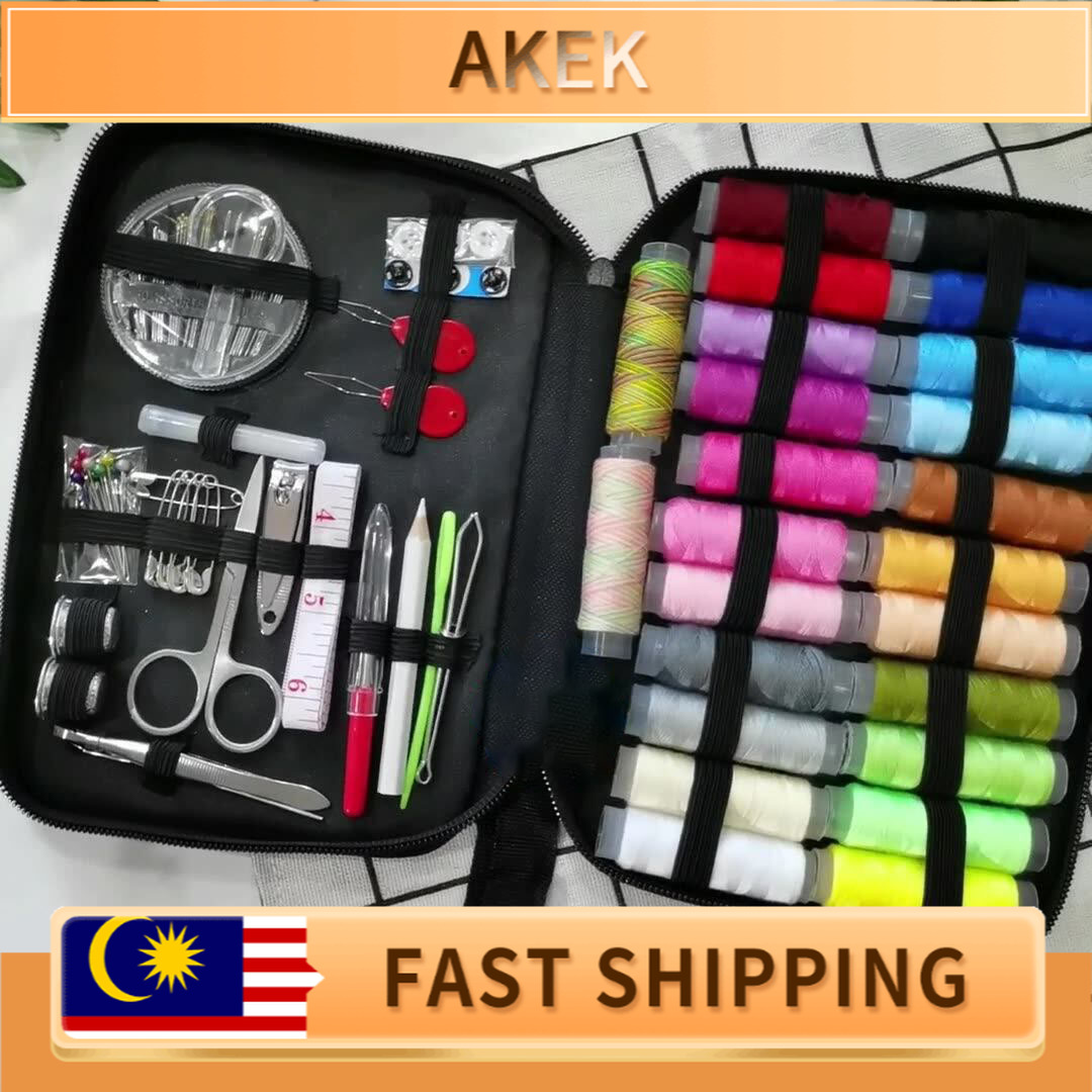 Sewing Kits DIY Multi-function Sewing Box Set for Hand Quilting Stitching Embroidery Thread Sewing Accessories Sewing