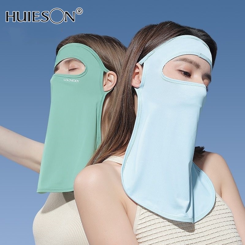 【HUIESON】 Sun Mask Adjustable UV Protection Thin Section Full Face Mask