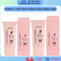( Combo 2 hộp ) Kem chống nắng HEMIA hàn quốc 50ml chuẩn chính hãng