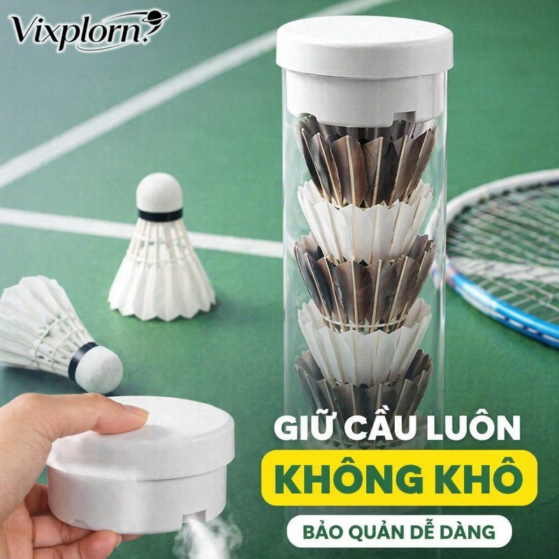 Vixplorn Máy phun sương tạo ẩm mini cầm tay pin sạc usb êm nhẹ tiết kiệm điện dùng phòng ngủ văn phòng vỏ thay thế