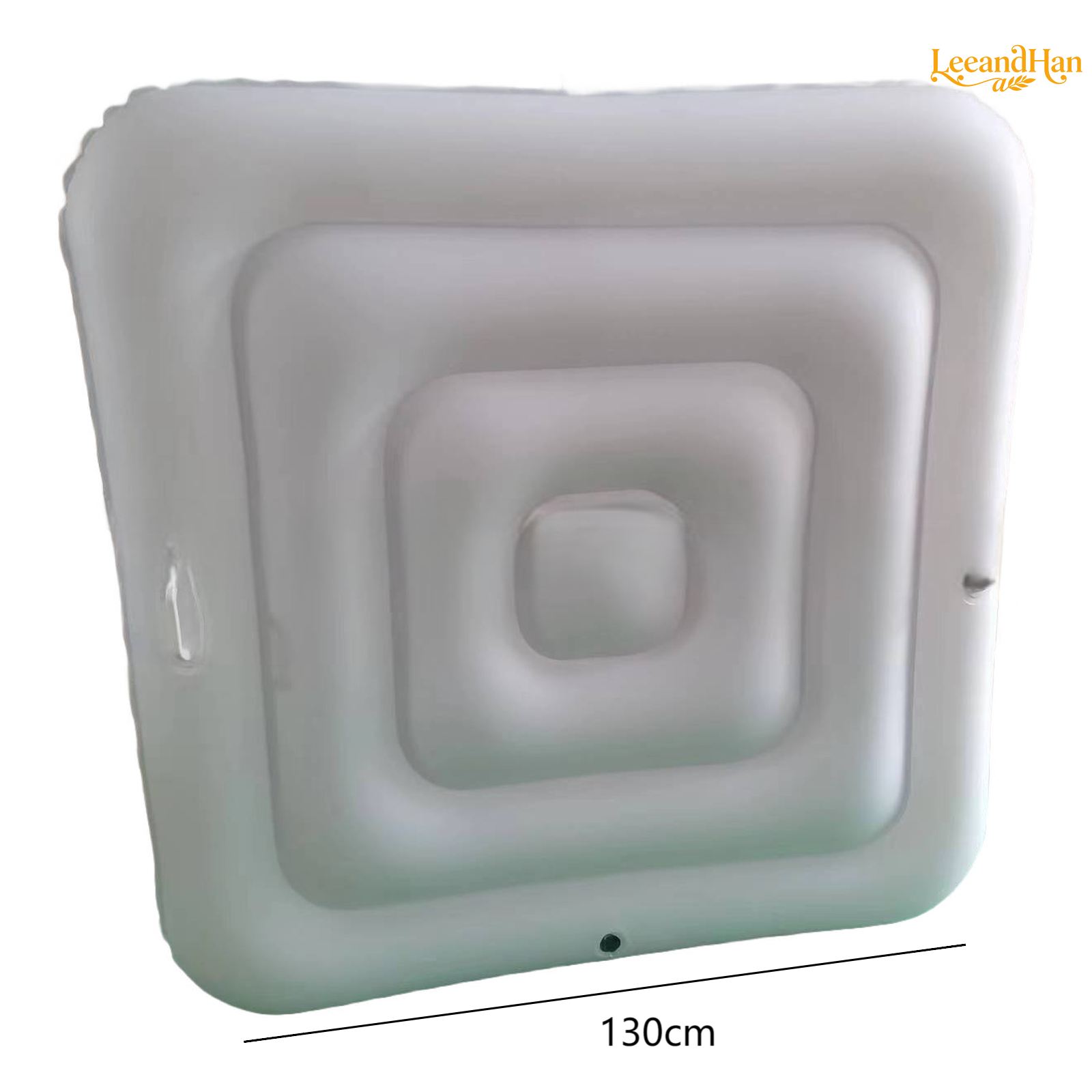 Unnicoco 130cm Black Inflatable Pool Cover Square Design Protects Pool From Weather ราคา 1,622 บาท*ส่งฟรี