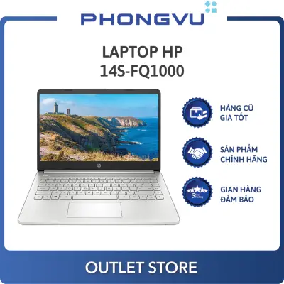 Laptop HP 14s-fq1080AU (4K0Z7PA) (AMD Ryzen 3 5300U) (Bạc) - Laptop cũ