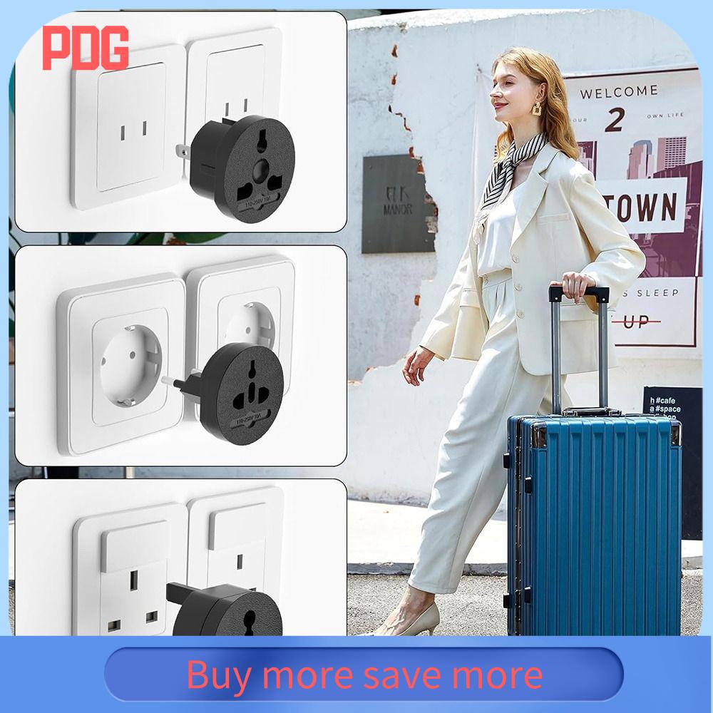 PDG Quốc tế Bộ chuyển đổi điện Toàn cầu Phổ quát Bộ chuyển đổi phích cắm Nhỏ gọn EU/Anh/Mỹ/Úc Du lịch