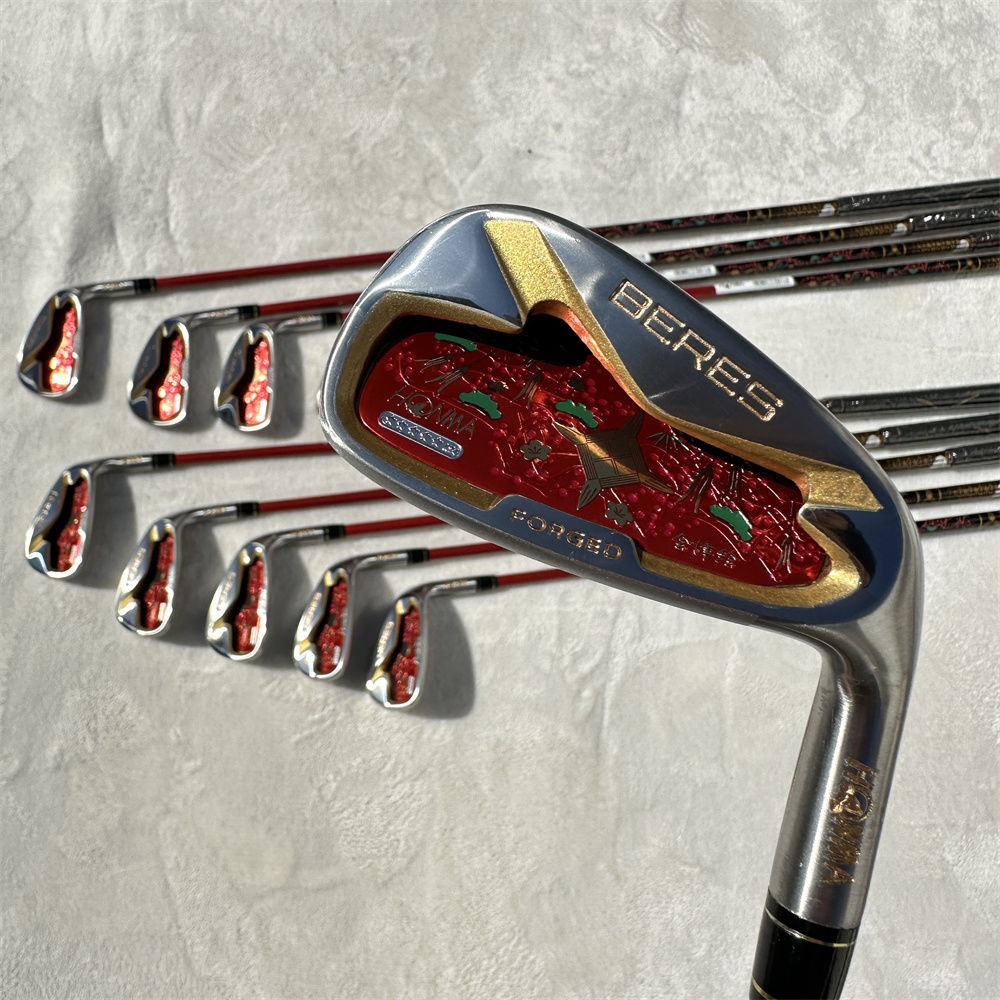 New Mens Golf Clubs HONMA 5Star BERES S-08 Golf Irons Set 4-11 A S 10 Pcs Clubs Irons R /SR /S Flex Graphite Shaft and Headcover · v20