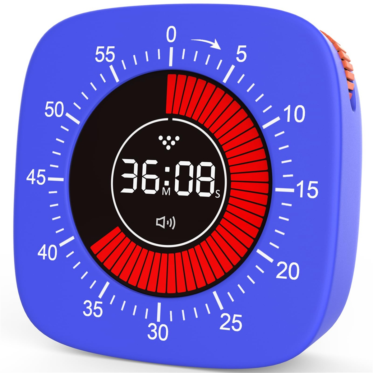 Visual Timer for Kids,Digital Timer with 60-Minute Countdown, Silent Timer for Desk Timer Clock for Studying, Teaching
