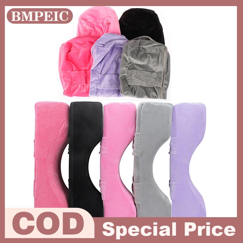 BMPEIC 5 màu sắc lông mi mở rộng gối gối Bìa flannel ghép lông mi gối thay thế Bìa Lash gối bìa trang điểm quá