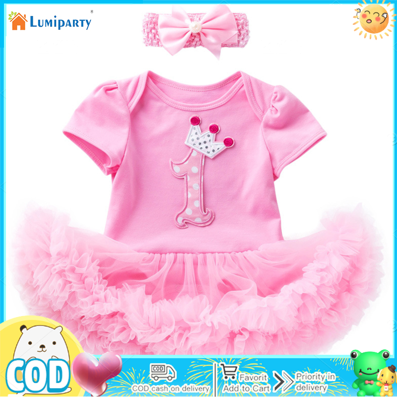 Girls Summer Princess Dress Infant Cotton Casual Short Sleeve Letter Print Layered Lace Skirt ราคา 211 บาท*ส่งฟรี