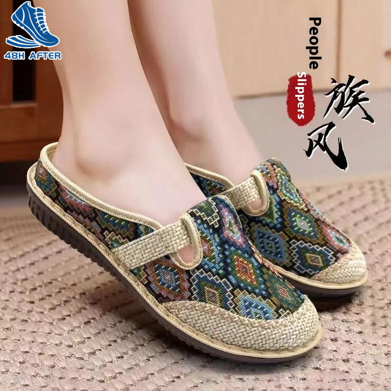 48h sau khi phong cách dân tộc giày thông thường cho phụ nữ có thiết kế thoáng khí