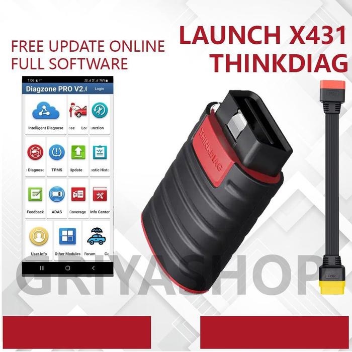 SCANNER MOBIL LAUNCH THINKDIAG + KABEL EXTENSION FULL SOFTWARE-TWILIGHTZONE Giá 6,369,000 Đồng*Miễn phí vận chuyển