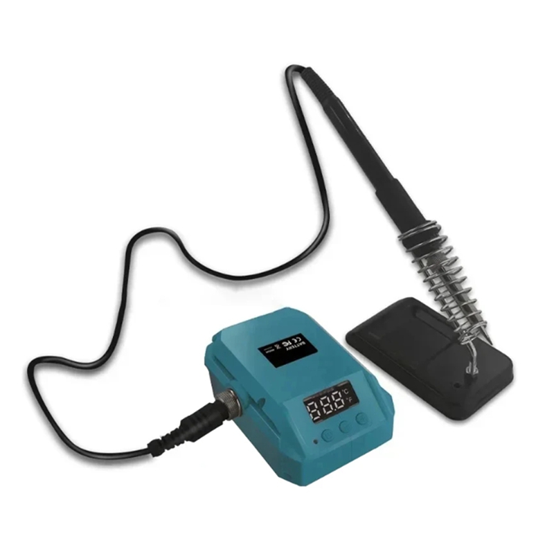 (GVSR) 60W Cordless Electric Soldering Station for 18V Battery Adjustable Electric Soldering Iron 936 Solder Tip