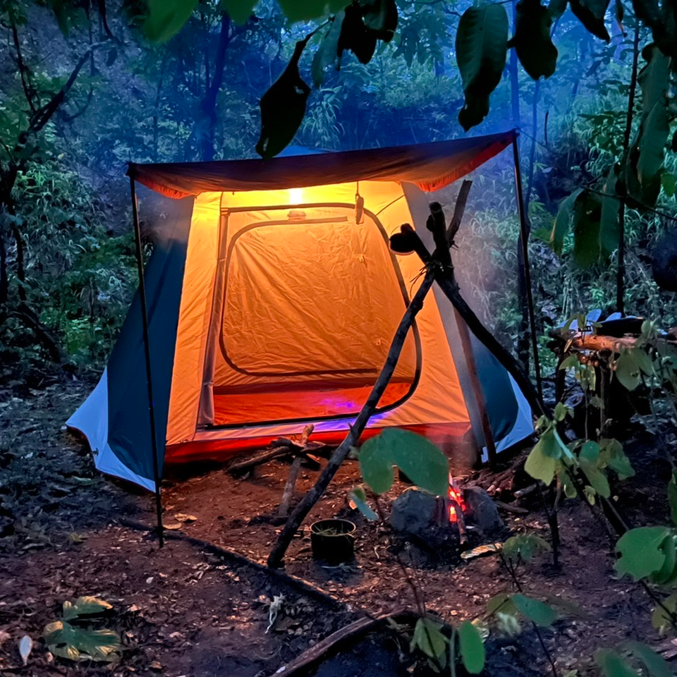 New 2022 Wiman cabin instant outdoor tent XL model PC9 waterproof 5000mm. Aluminum Frame width 255 x depth 250 x height 180 cm. (made from vidalido factory) ราคา 4,900 บาท*ส่งฟรี