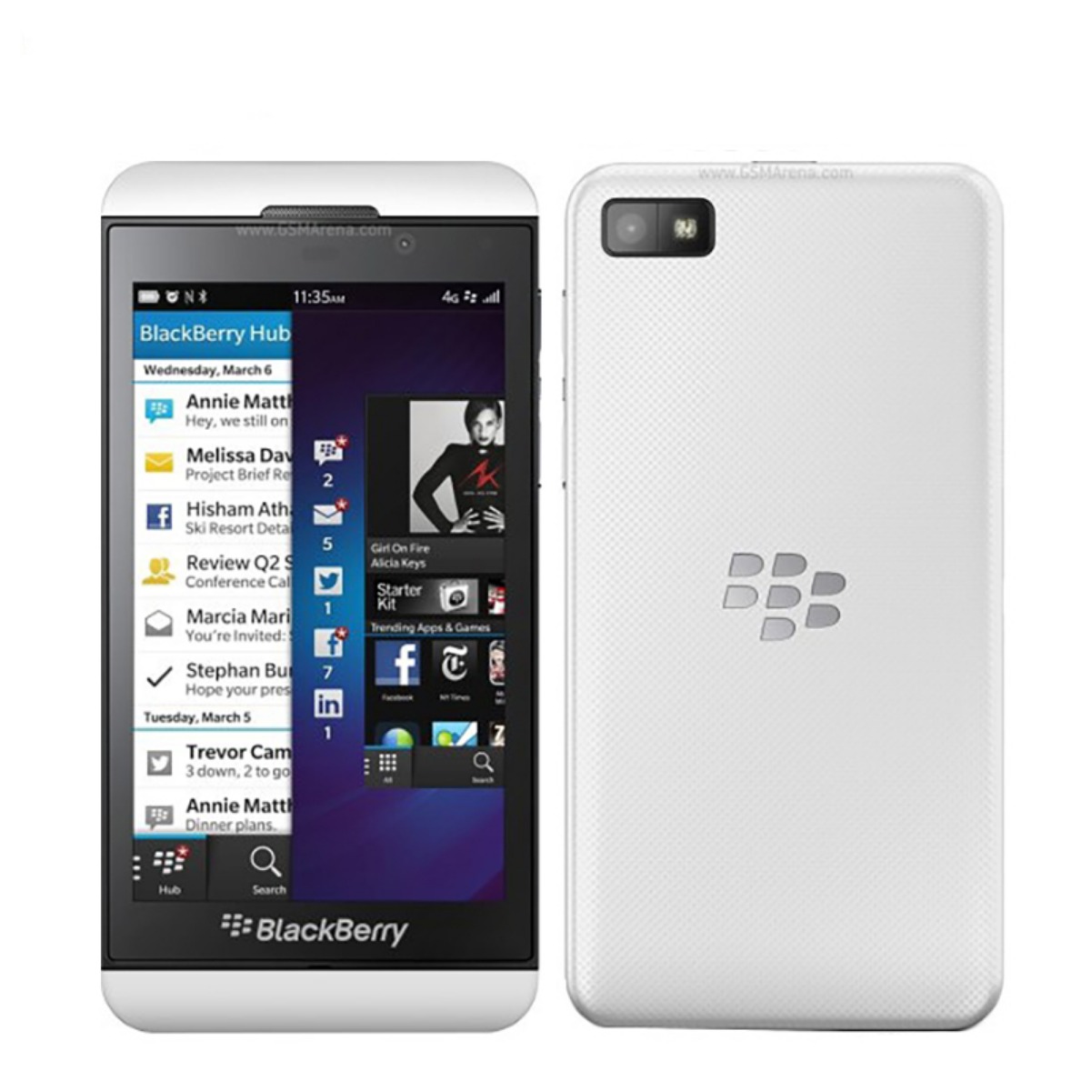 Blackberry Z10 Original Unlocked 4.2" TouchScreen 16GB ROM 8MP Camera OS Phones ราคา 1,488 บาท*ส่งฟรี