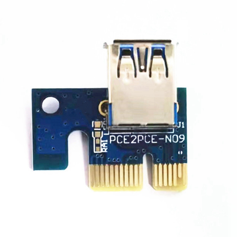 【Latest model】PCIe 1X to 16X for Graphics Card Extender Adapter PCIe 1X to USB 3.0 Adapter for Graphics Card PCI-E for Graphics Card Adapter ราคา 37 บาท*ส่งฟรี