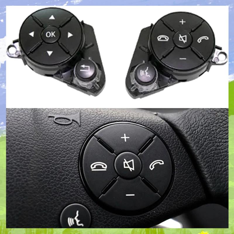 (GYIT) Steering Wheel Button Switch for C E Class W204 X204 20482104519107 20482103519107