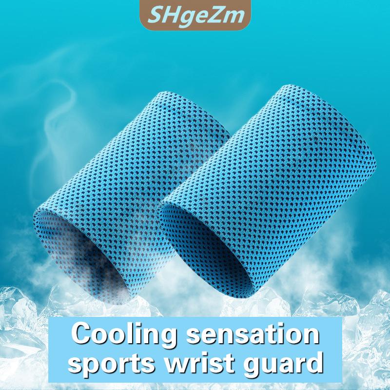 [COD] SHgeZm 1PCS BĂNG làm mát cổ tay Brace hỗ trợ thoáng khí Tennis dây đeo cổ tay bọc thể thao sweatband cho phòng tập thể dục Yoga bóng chuyền tay mồ hôi ban nhạc