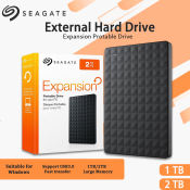 Seagate 2TB USB 3.0 External Hard Drive for PC/Mac
