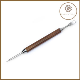 Bút vẽ latte art cán gỗ - Dụng cụ barista