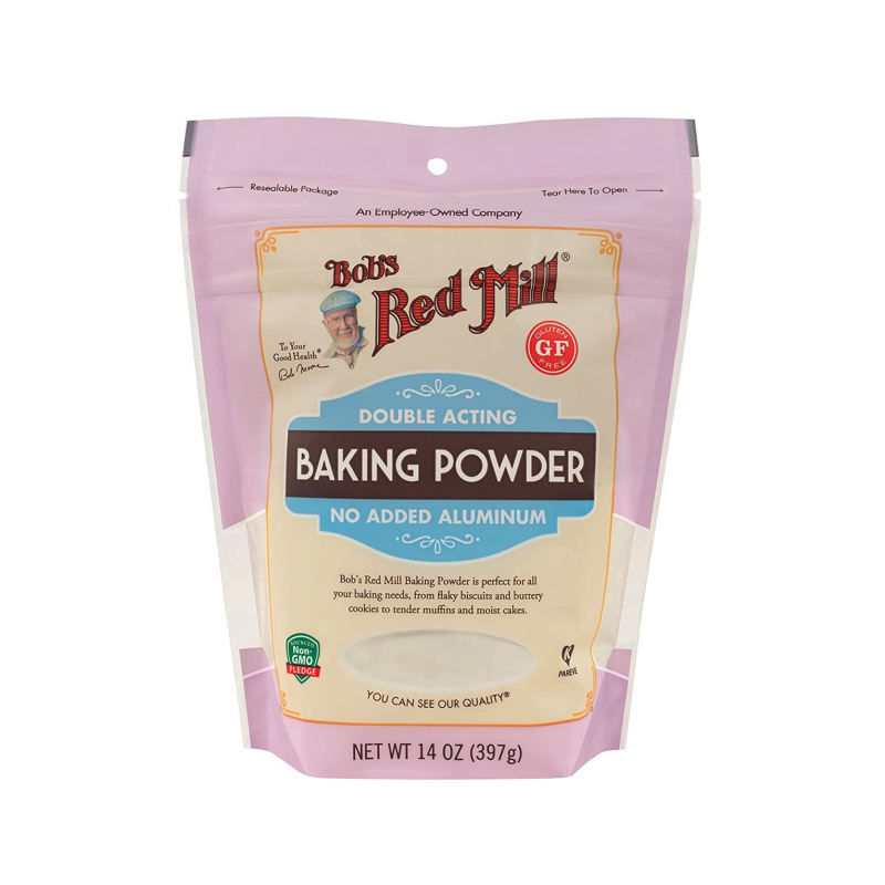 Bột nở baking - Bobs Red Mill Baking Powder dùng làm bánh tạo độ xốp siêu ngon - gói 397g