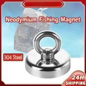 Neodymium Fishing Magnets - Super Strong and Heavy Duty