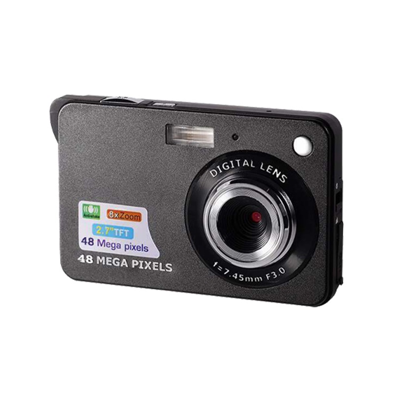 [Tặng thẻ nhớ] Máy ảnh kĩ thuật số digital mini camera v2 - quay chụp 48MP siêu mỏng nhỏ gọn