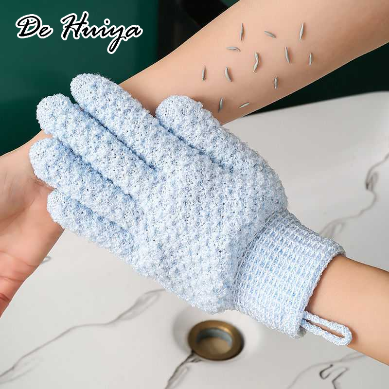 DEHUIYA ถุงมืออาบน้ำผู้หญิงไนลอน ราคา 42 บาท*ส่งฟรี