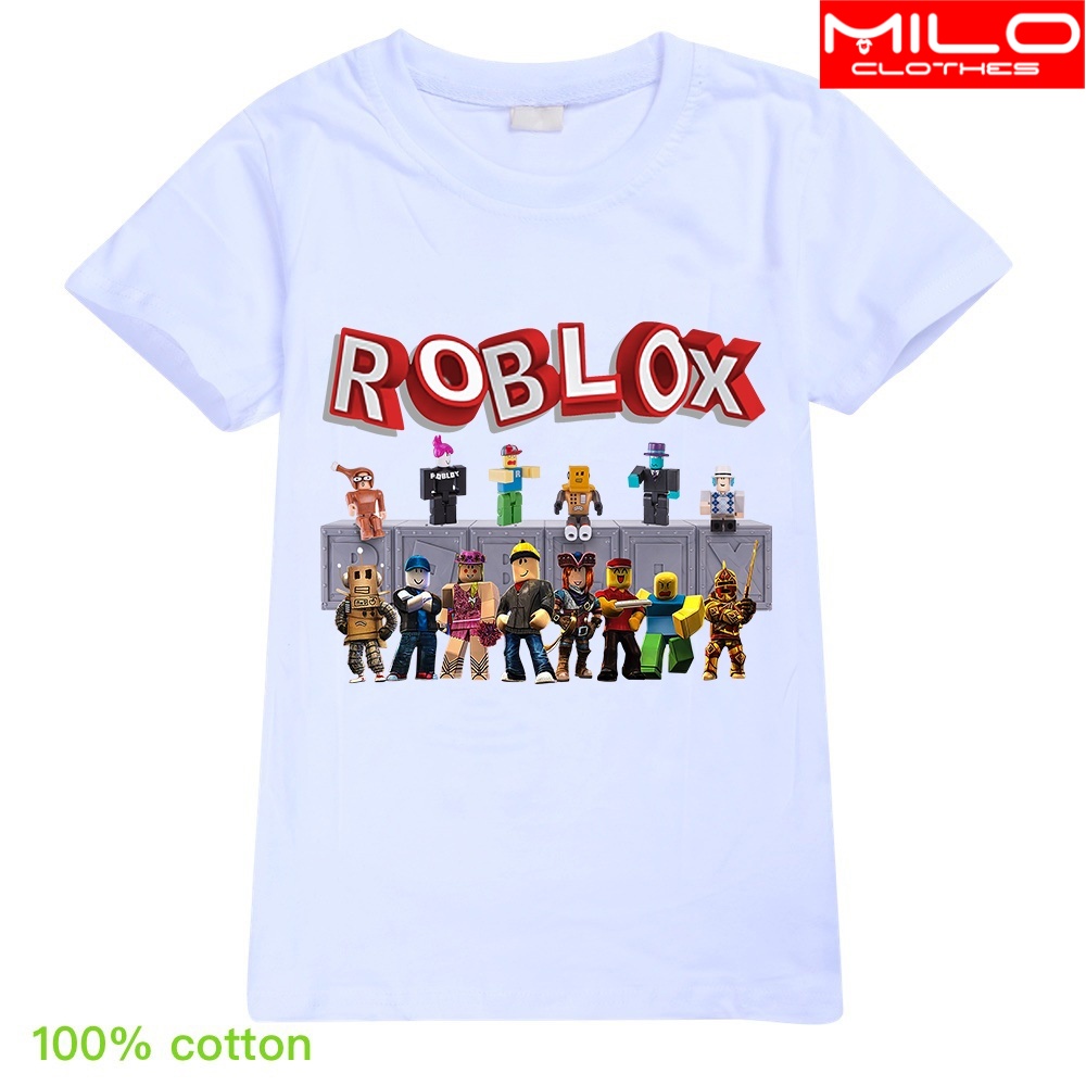 Áo thun bé trai và bé gái in hình Game ROBLOX