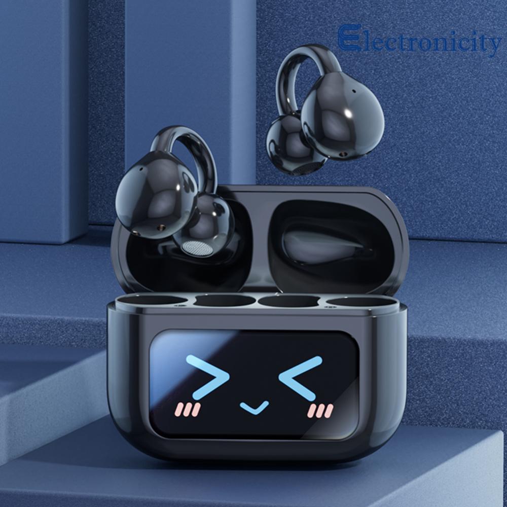 Mở Khuyên tai tai nghe gắn tai không dây BT 5.4 tai nghe thể thao Mic tích hợp trong tai nghe trùm tai tập thể hình tai nghe chống nước cho thể thao