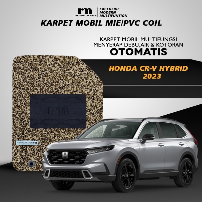 KARPET MOBIL MIE PREMIUM HONDA CRV HYBRID 2023 FULL SET BERGARANSI Harga 675,000 rupiah*Gratis Ongkir