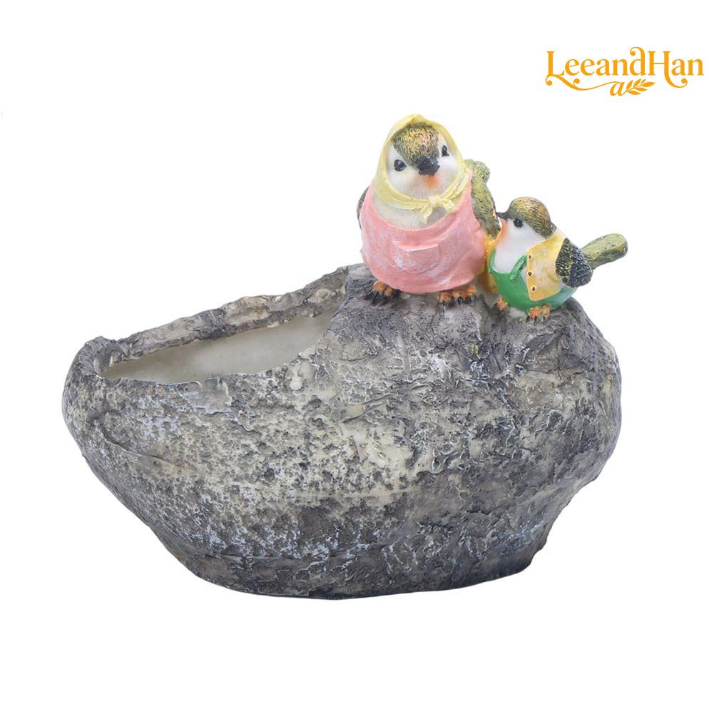 Unnicoco Easily Movable Decor Garden Decoration Resin Flowerpot Artistic Garden Accent ราคา 881 บาท*ส่งฟรี