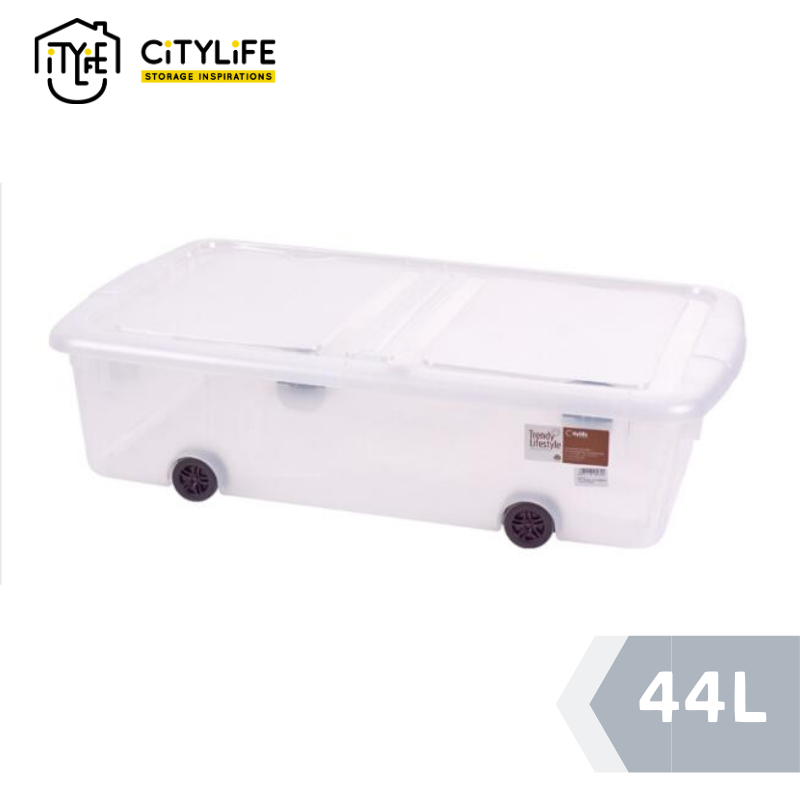 Citylife - Underbed Storage With Wheels 44L