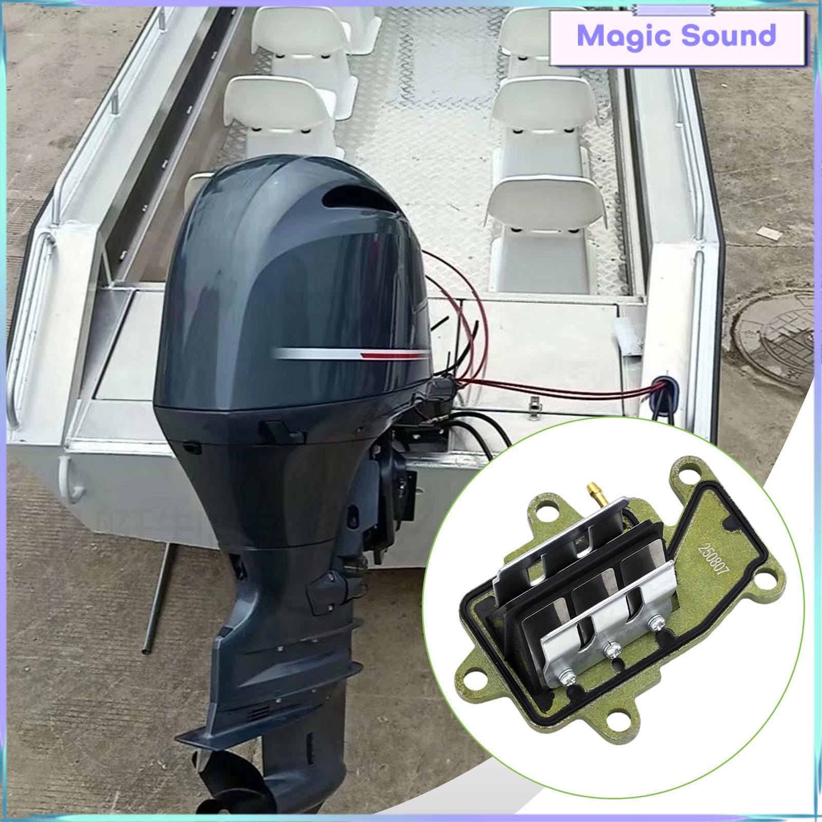 Thành phần van nạp âm thanh kỳ diệu 63w-13610-00 cho Yamaha 9.9fmh 2 thì động cơ phía ngoài chắc chắn 15HP