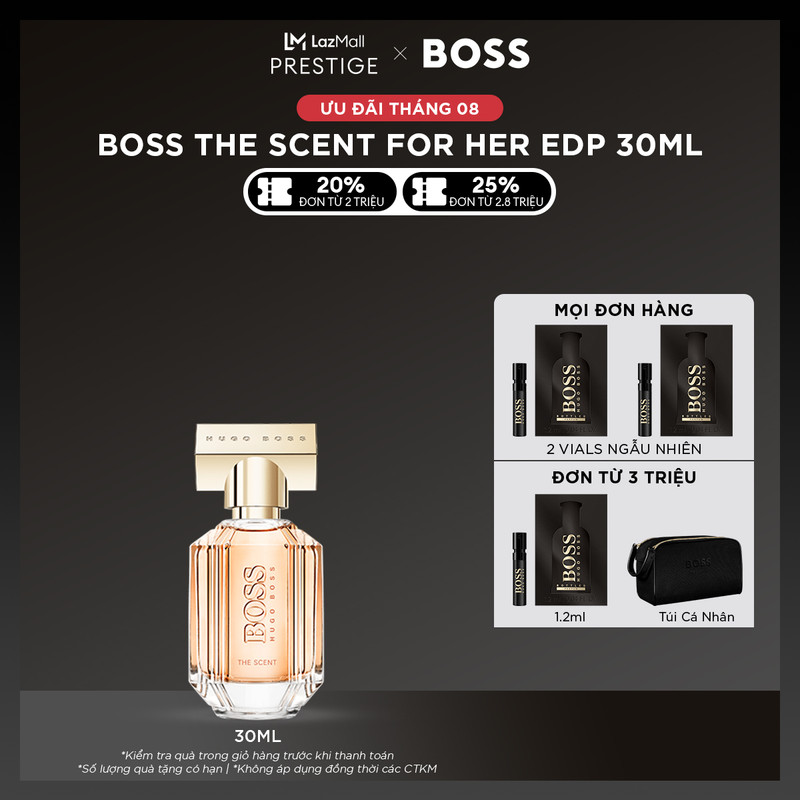 Nước hoa nữ boss the scent for her edp 30ml