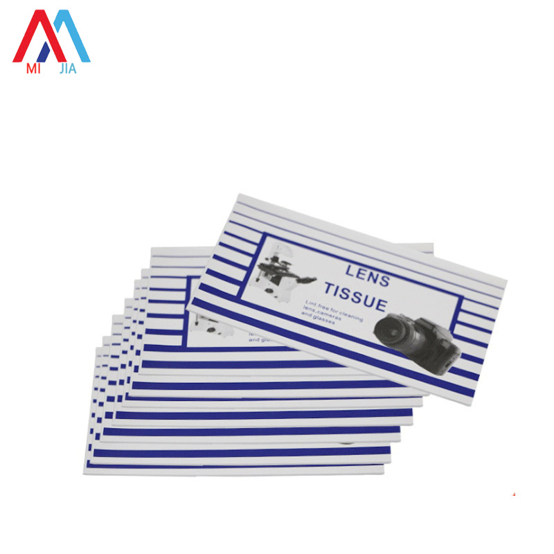 XIAOMIJIA High-grade lens paper 10*7cm small lens cleaning paper SLR microscope cleaning paper 25 sheets/book