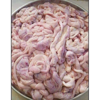 Tràng gà (dồi trường gà) tươi đông lạnh - Hộp 1Kg (giao tphcm)