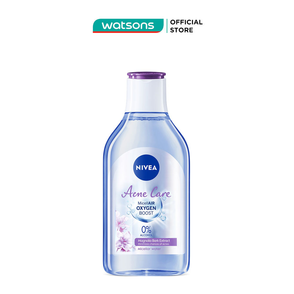 Nước Tẩy Trang Nivea Acne Care Chăm Sóc Da Mụn Dành Cho Da Mụn, Dễ Nổi Mụn 400ml