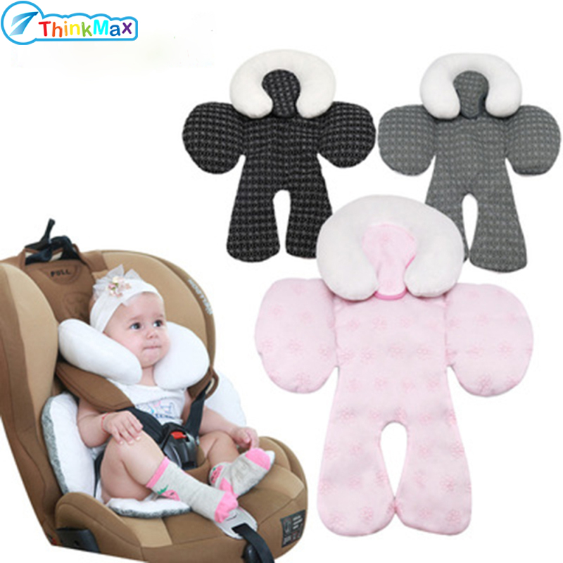 Cotton Baby Stroller Protection Pad Car Seat Cushion Head Body Protection Pad For Kids ราคา 331 บาท*ส่งฟรี