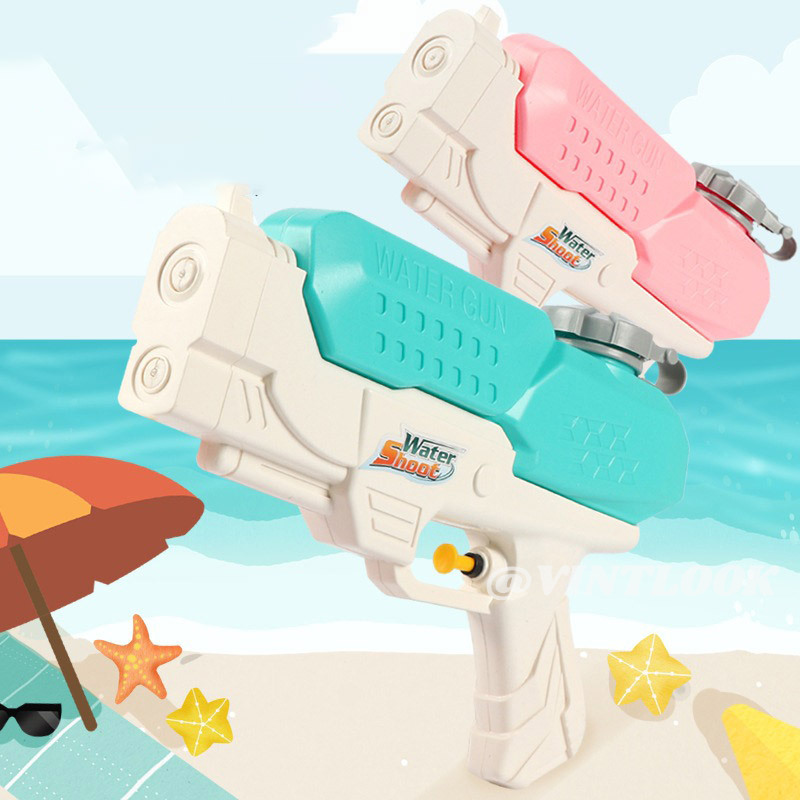 VINTLOOK IP Children's Water Gun Toys Large-capacity Beach Pull-out Water Gun Outdoor Playing Water Toys ราคา 108 บาท*ส่งฟรี