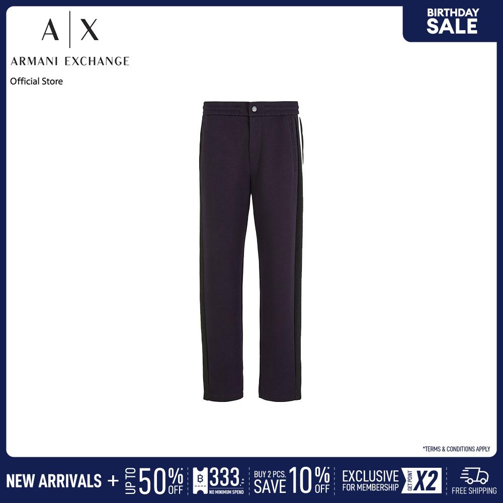 Armani Exchange Trousers Men XM000589-AF10818-UB101 Navy Blue ราคา 7,290 บาท*ส่งฟรี