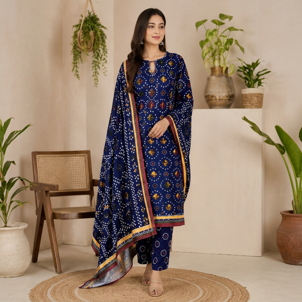 Multicolor Swiss Lawn 3 piece suit unstitched sale for Girls and Women – Summer Collection