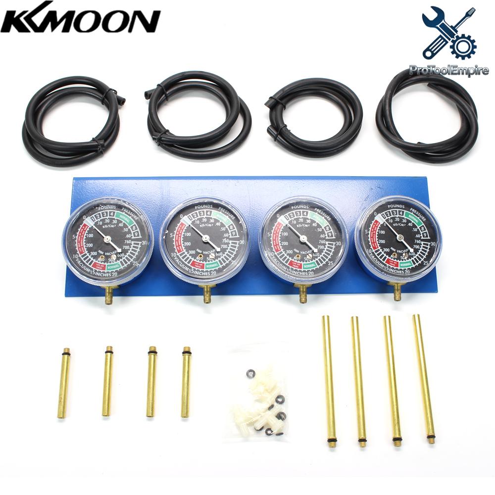 KKmoon 4 Cylinder Carburetor Synchronizer Kit Vacuum Gauge Balancer Sync Balancing Gauges for Motorcycle Motorbike Carbs Giá 657,557 Đồng*Miễn phí vận chuyển