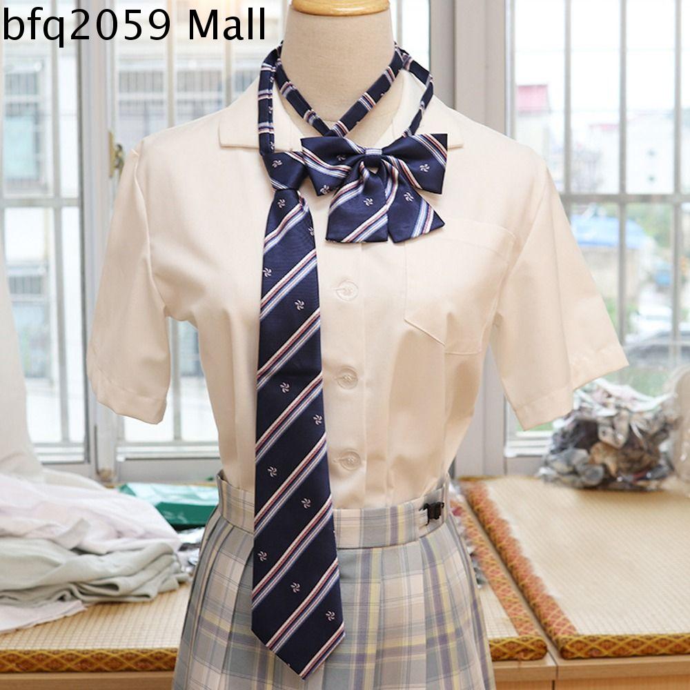 BFQ2059 Cổ điển Đơn giản Nơ Phong Cách Harajuku Phụ Kiện Áo sơ mi Hoa Cà Vạt DK Cà vạt áo Vương Miện Nơ Bộ đồ thủy thủ Nơ Bướm đồng phục JK Cà vạt nơ Cà Vạt học sinh