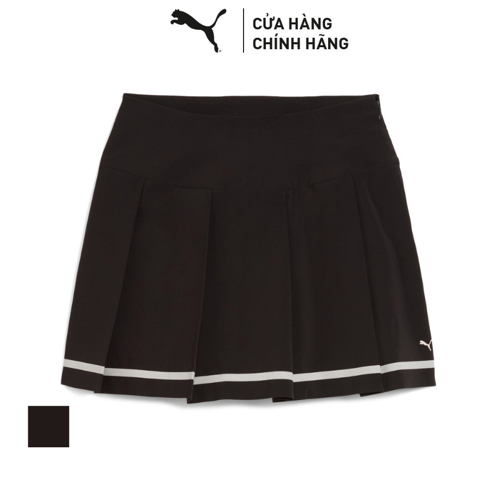 Váy Thể Thao Golf PUMA Nữ W Stripe Pleated Skirt