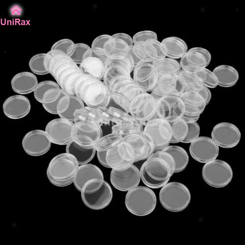 【Unirax】 viên nang đồng xu nhựa lưu trữ rõ ràng dụng cụ sắp xếp rõ ràng các ấn phẩm 【hàng có sẵn】