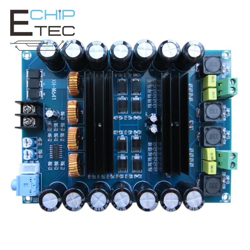 1PCS 2*150W Two-way high-power car amplifier board XH-M641 TPA3116D2 DC12V with boost system Giá 603,500 Đồng*Miễn phí vận chuyển