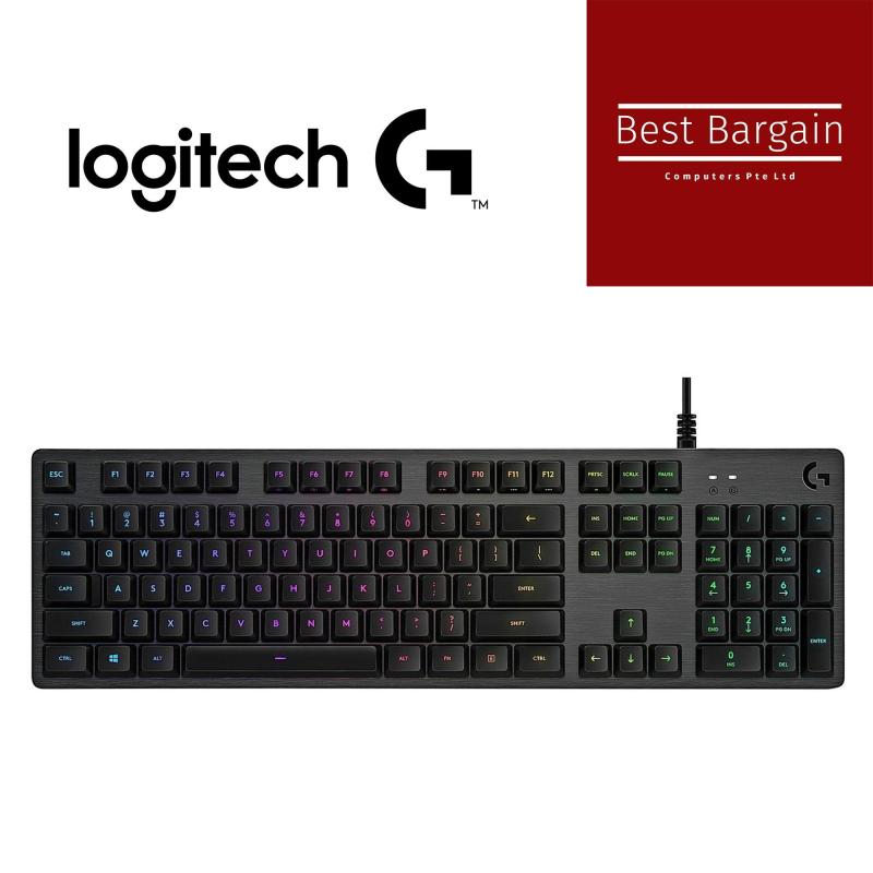 Logitech G512 CARBON RGB MECHANICAL GAMING KEYBOARD- Tactile Singapore